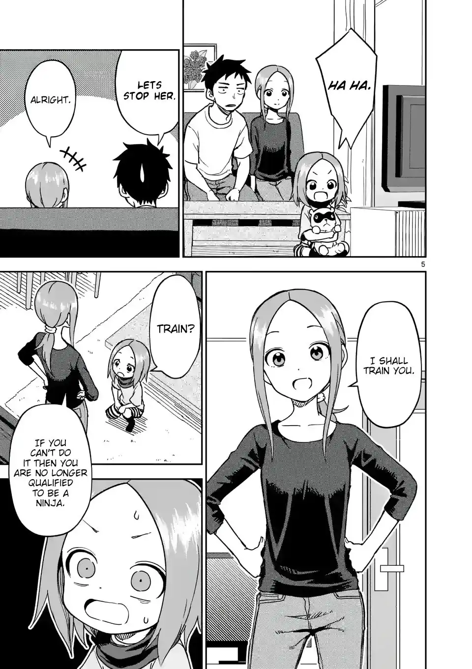 Karakai Jouzu no (Moto) Takagi-san Chapter 206 5